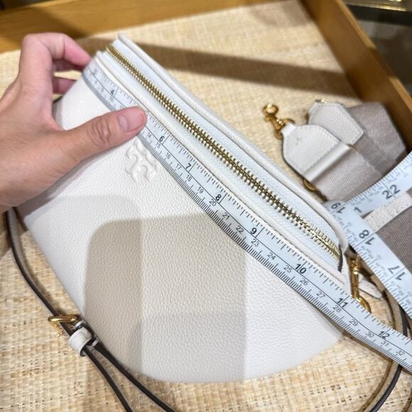 Tory Burch Thea Belt Bag Tan Crossbody Bag - Picture 12 of 14